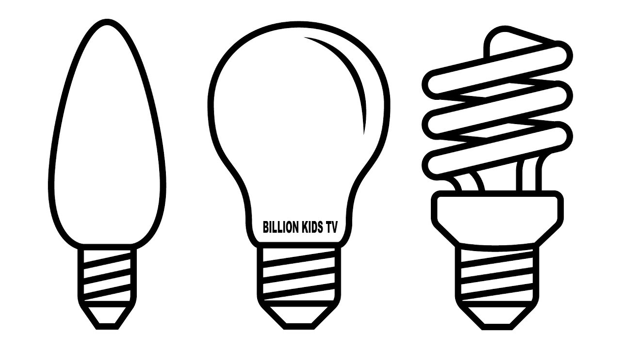 1280x720 Lamp Coloring Pages, Colors For Children, Coloring Book