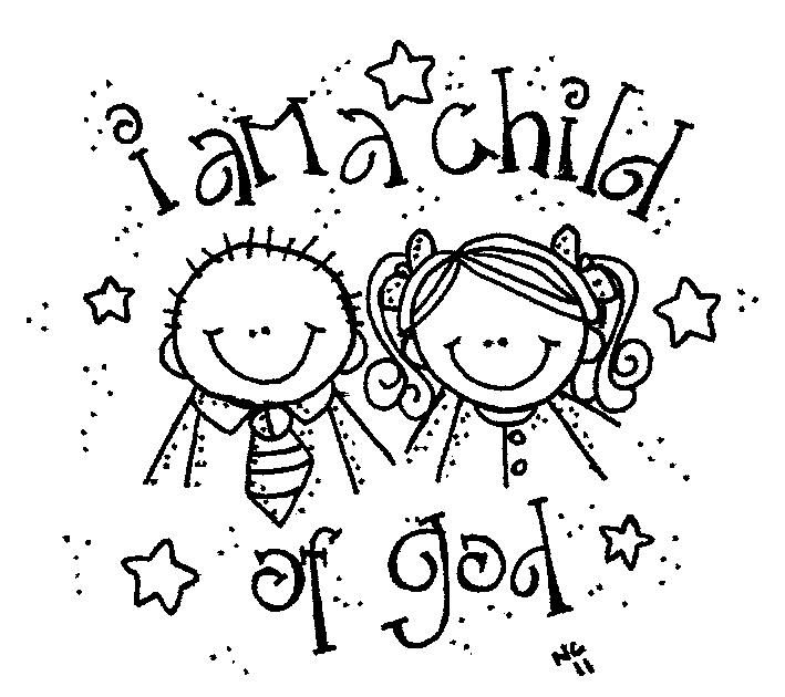 Coloring Page Of A Child