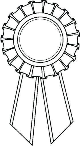 Coloring Page Ribbon