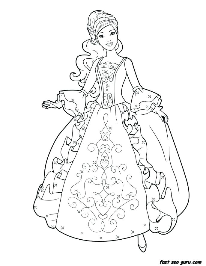 687x888 Cinderella Coloring Pages Disney