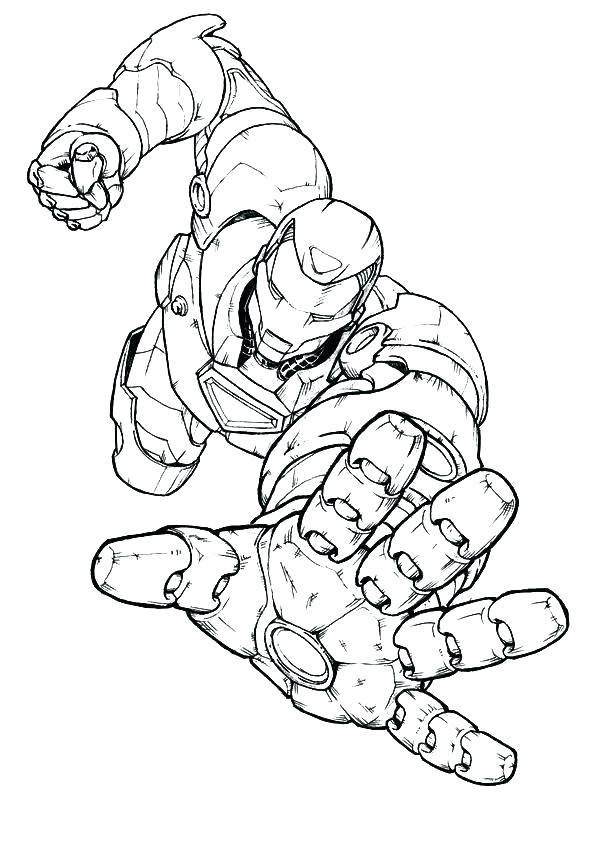 595x842 Iron Man Color Coloring Pages 4 You Coloring Pages Com 4 Iron Man