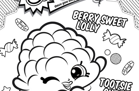 460x300 Printable Shopkins Coloring Pages Season 4 New