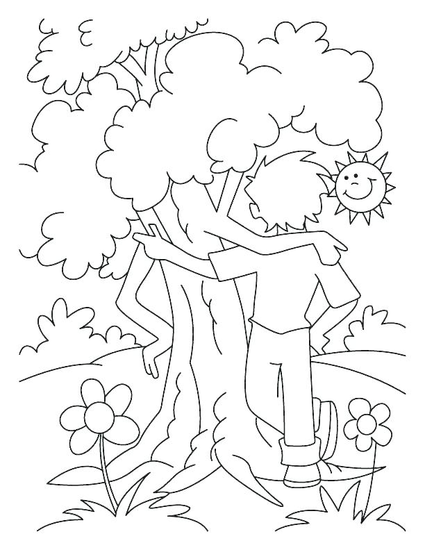 612x792 The Giving Tree Coloring Pages Coloring Ideas Pro