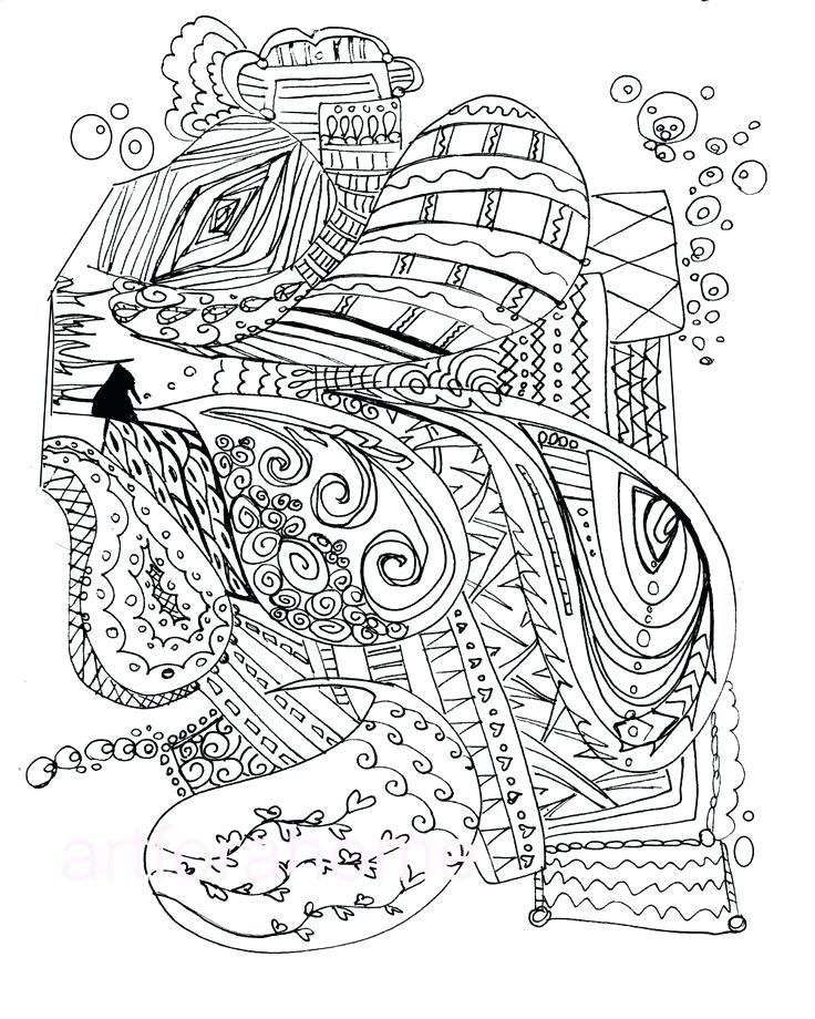 736x920 Abstract Printable Coloring Pages Abstract Art Printable Coloring