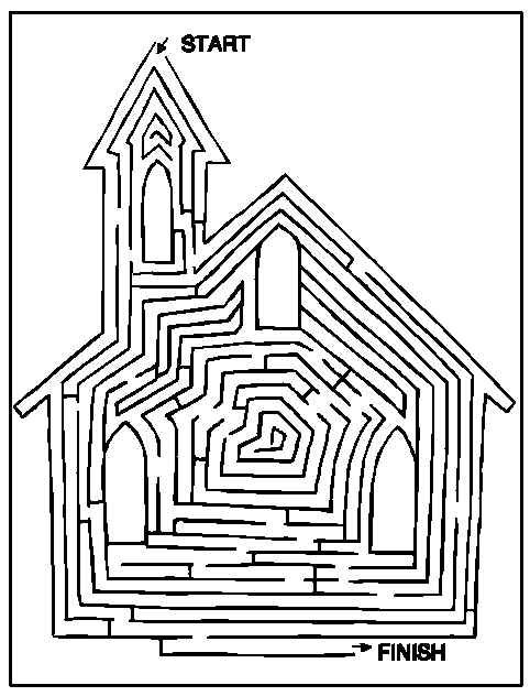 482x632 Find Your Way Through The Church Maze