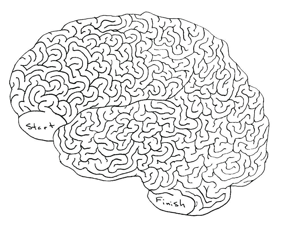 1000x793 Printable Printable Maze Hard Coloring Pages Mazes For Adults