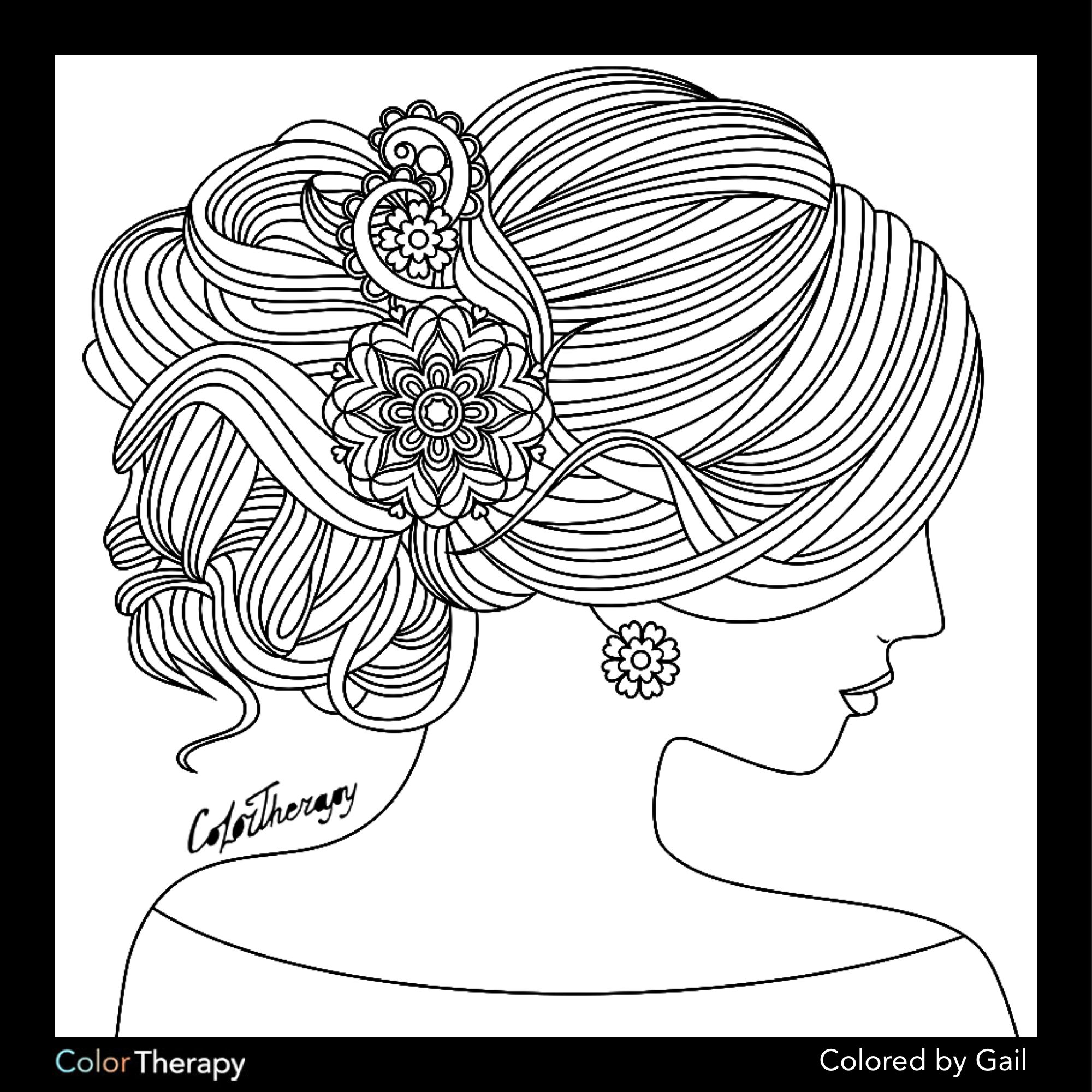 2000x2000 Best Halloween Coloring Page Colorish App For Adults Pic