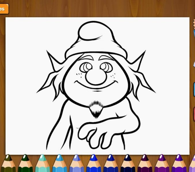 678x600 Photo To Coloring Page App Coloring Pages App Color 663300