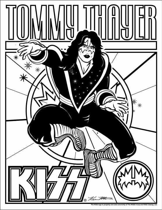 555x720 Divine Kiss Band Coloring Pages Colouring For Funny Marching Band