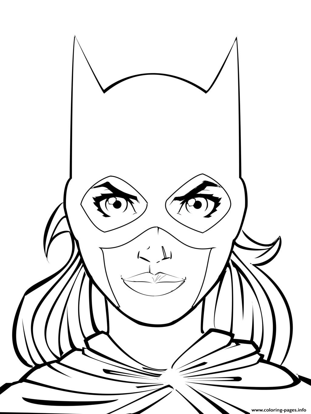 1024x1365 Neoteric Batgirl Coloring Pages Printable Logo For Kids To Print