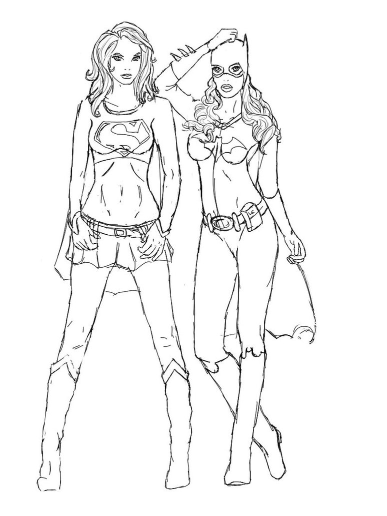 774x1031 Print Super Girl Coloring Pages Kids Free Printable Supergirl