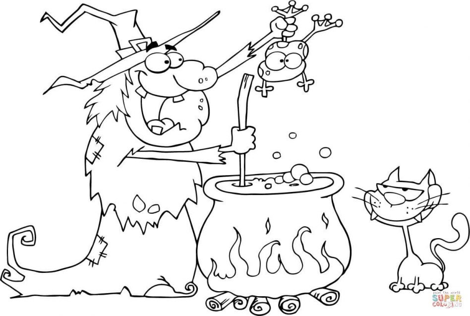 Coloring Pages Black Cat