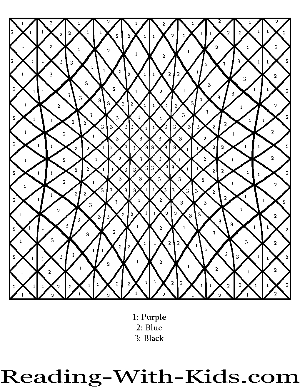 1020x1320 Color By Number Coloring Pages