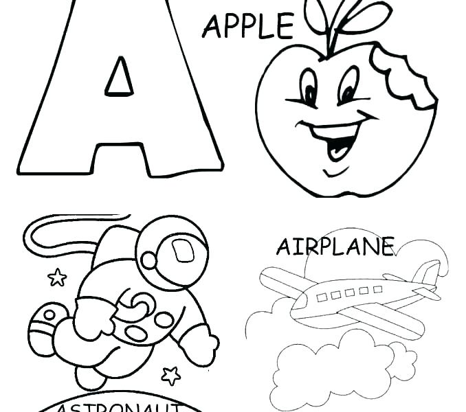 678x600 Coloring Pages Letter A Coloring Pages Animals Letters