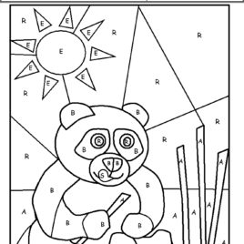 268x268 Color By Letter Worksheets Pichaglobal Coloring Pages By Letter