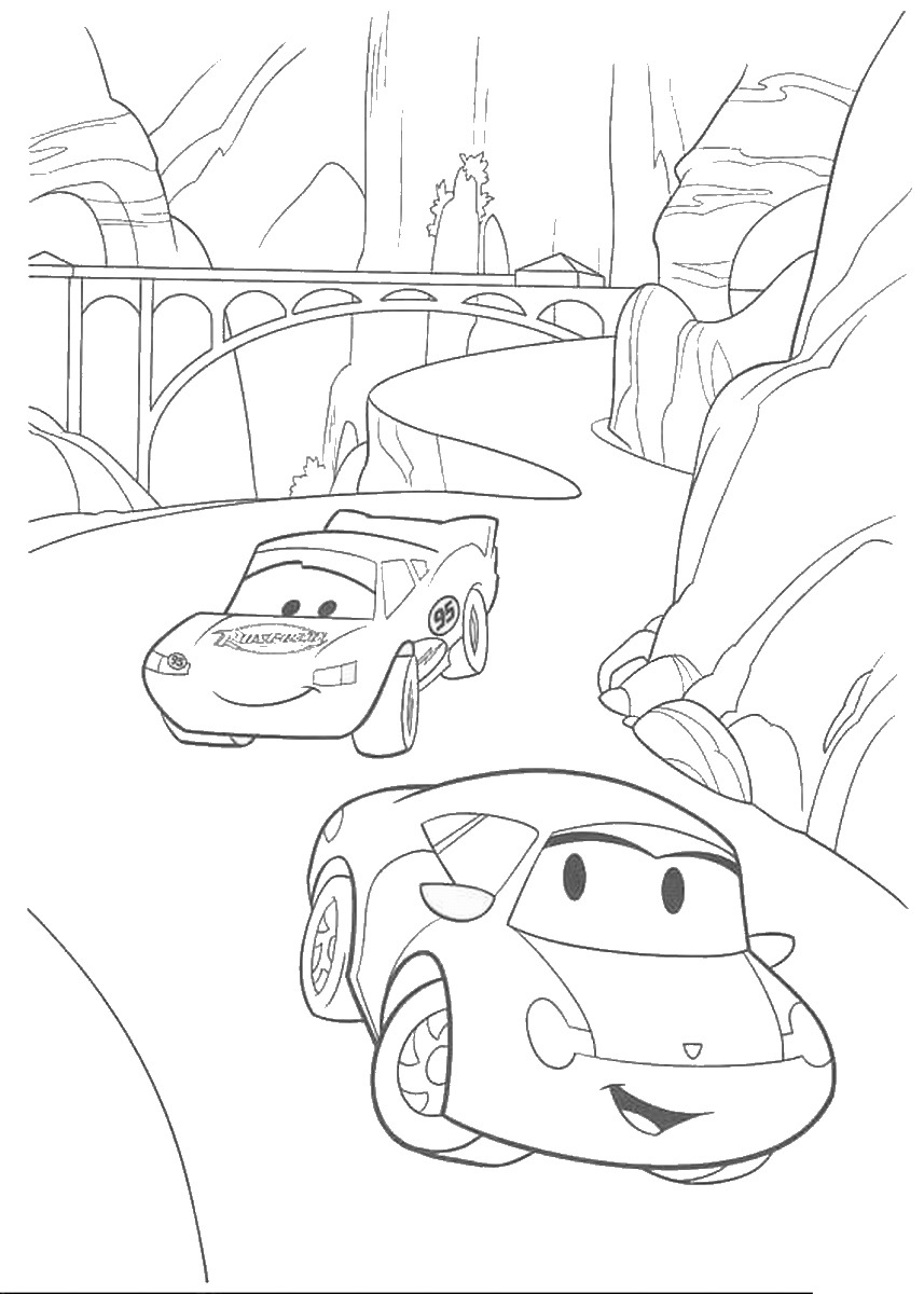 857x1200 Cars 3 Coloring Pages