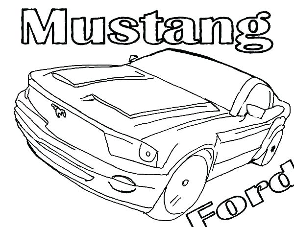 600x464 Mustang Coloring Marvelous Ford Mustang Coloring Pages Mustang Car