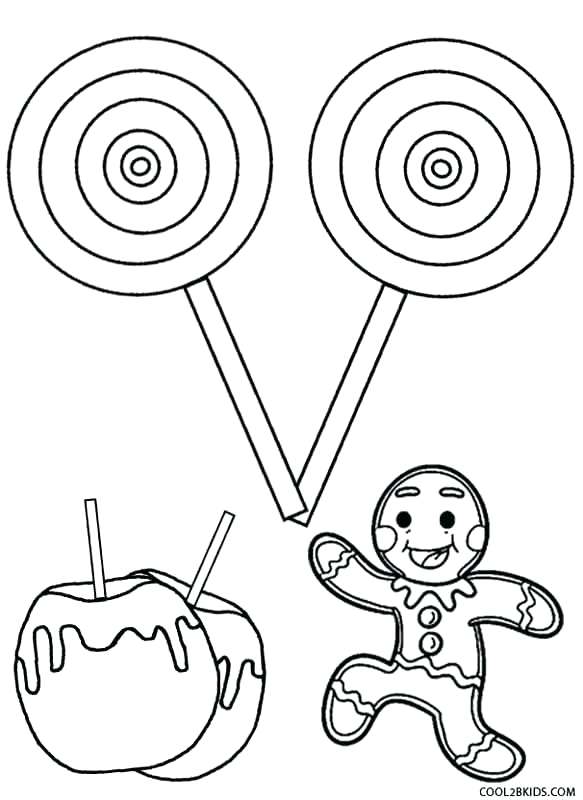 583x800 Candy Coloring Pages Candy Coloring Pages To Print Christmas Candy