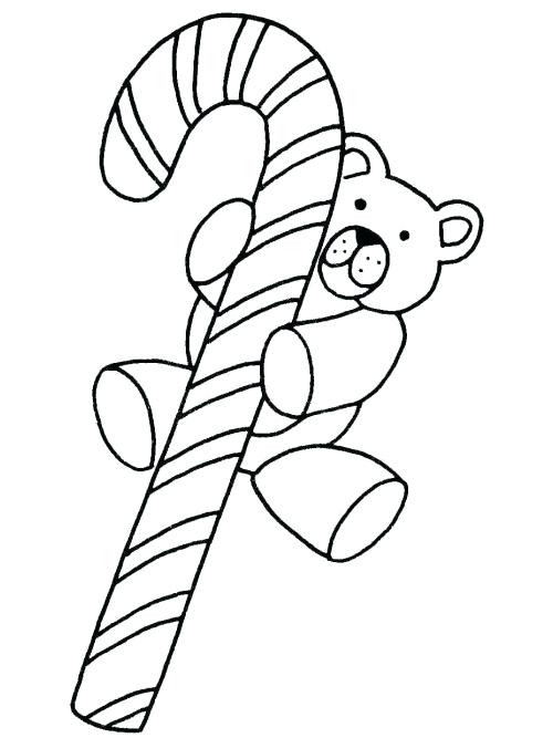 500x667 Christmas Candy Cane Template