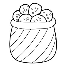 Coloring Pages Christmas Cookies
