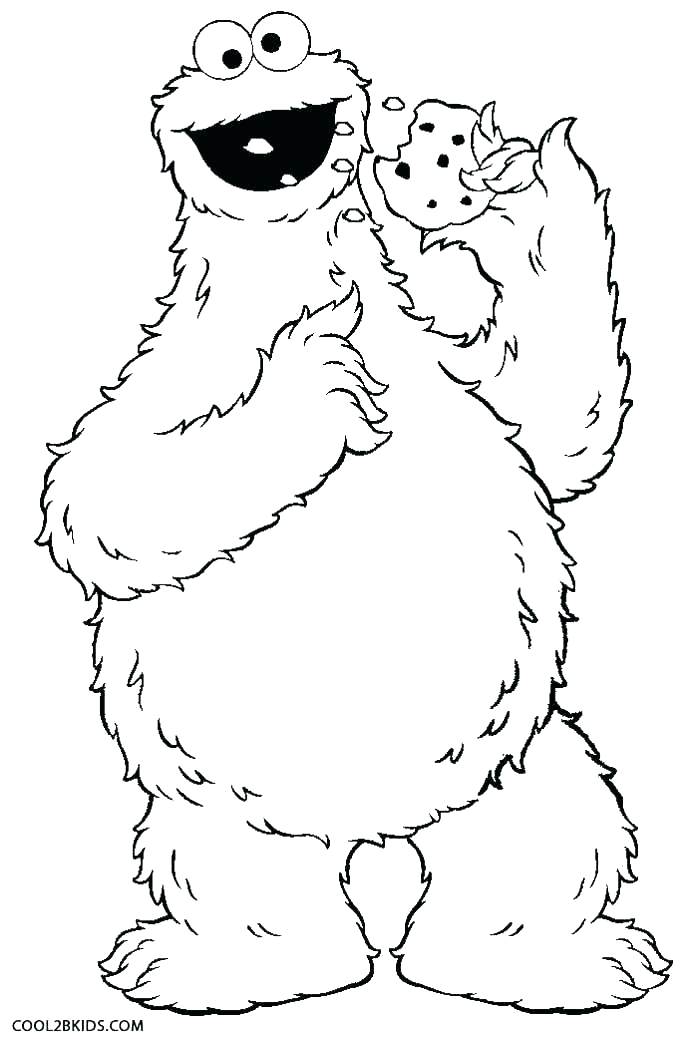 700x1039 Cookie Coloring Pages Printable Cookie Monster Eating Cookies