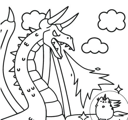 435x406 Pusheen Coloring Pages Color In Book Coloring Book Coloring Book
