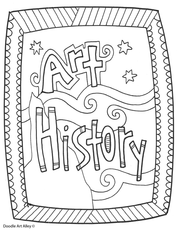 618x800 Subject Cover Pages Coloring Pages