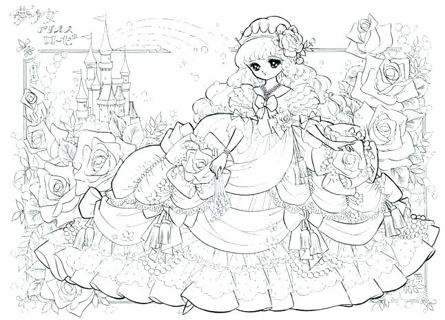646x465 Japan Coloring Books