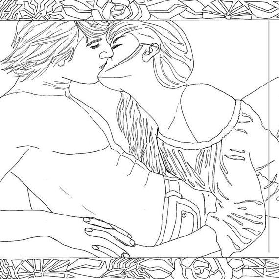Coloring Pages Couples