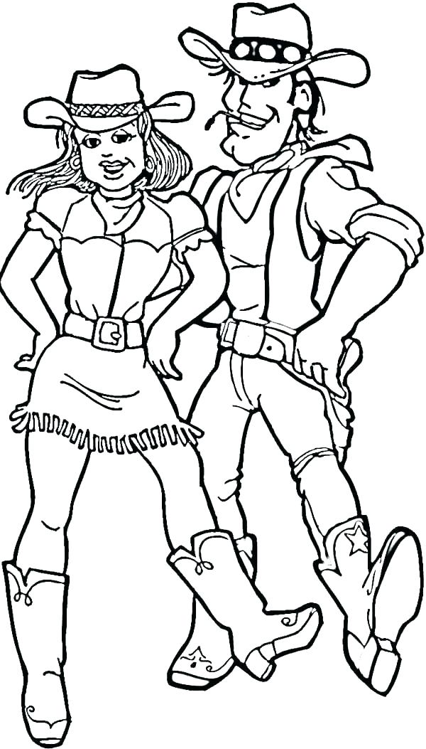 600x1053 Western Coloring Pages Cowboy Coloring Pages Printable Cowgirl