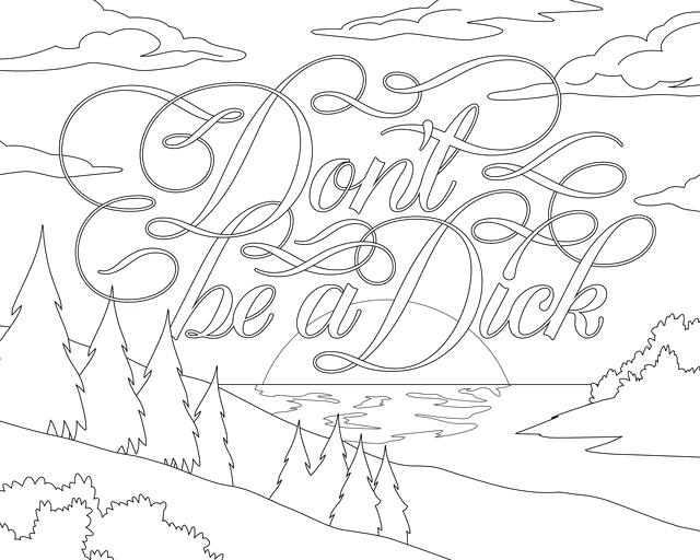 640x512 Word Coloring Pages Cuss Word Coloring Pages 3 Printable Coloring