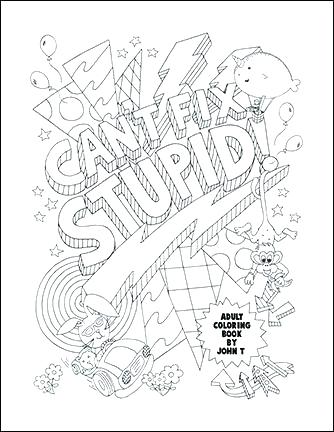 334x432 Free Printable Curse Word Coloring Pages