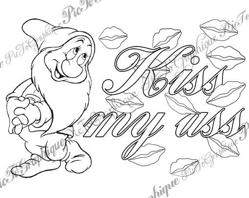 510x405 Naughty Coloring Pages