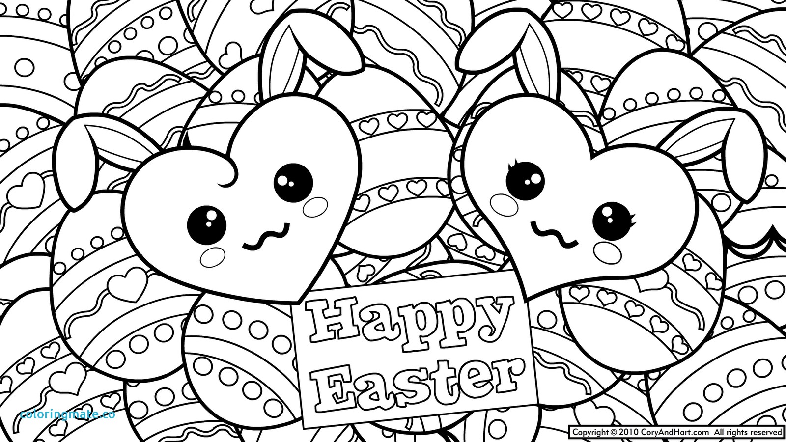 1600x900 Coloring Pages Cute Fresh 13 Easter Gt New Disney