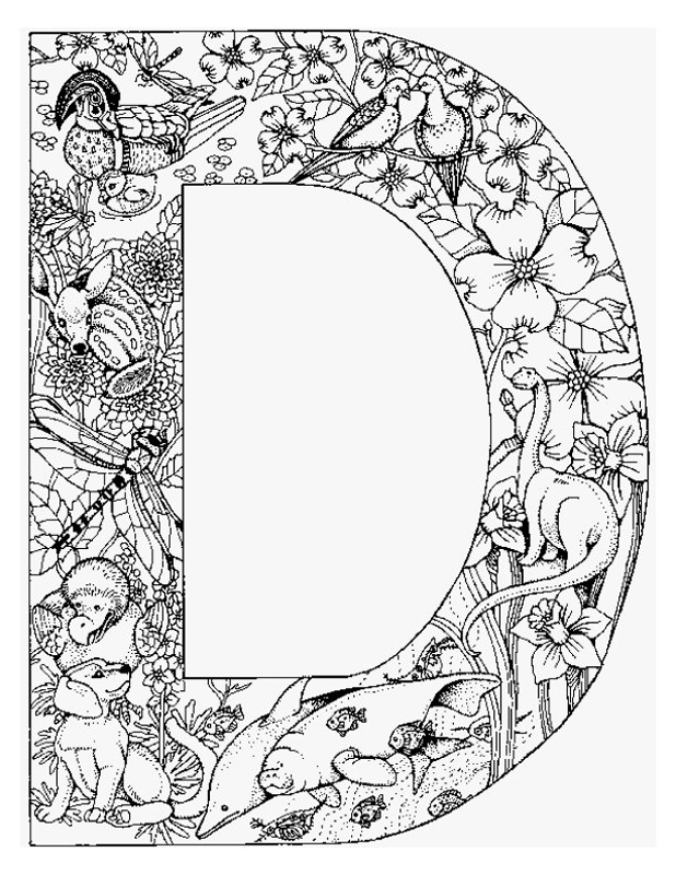Coloring Pages D