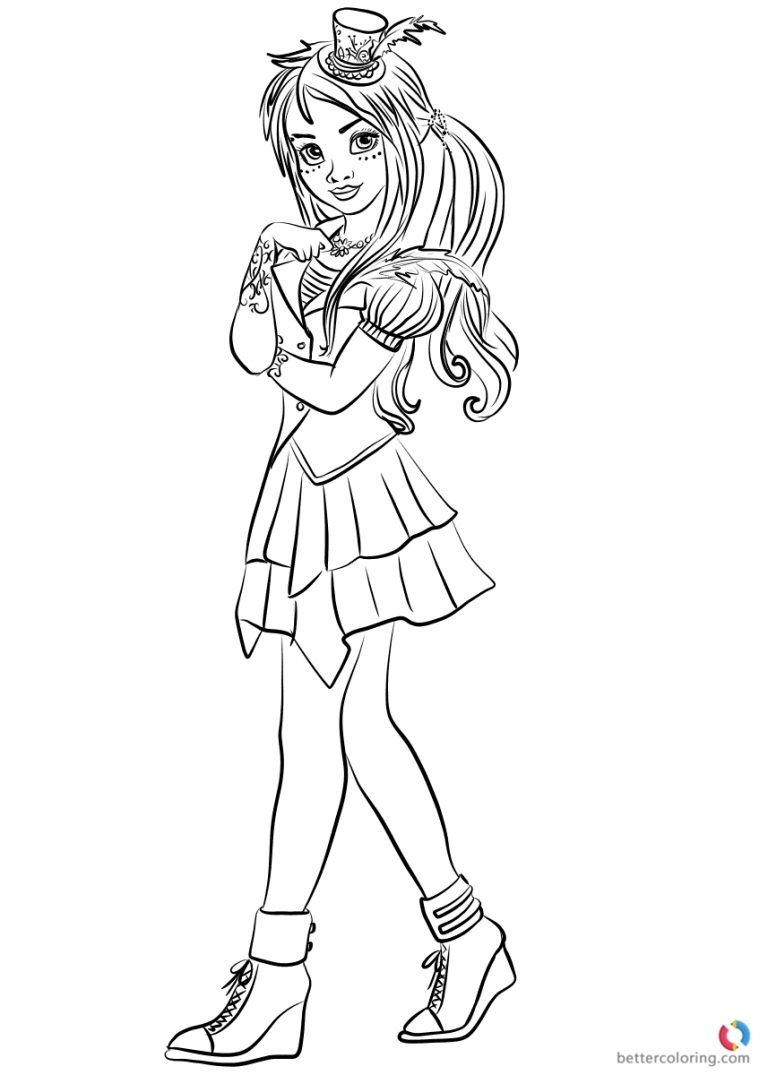 768x1075 Contemporary Design Descendants 2 Coloring Pages Awesome