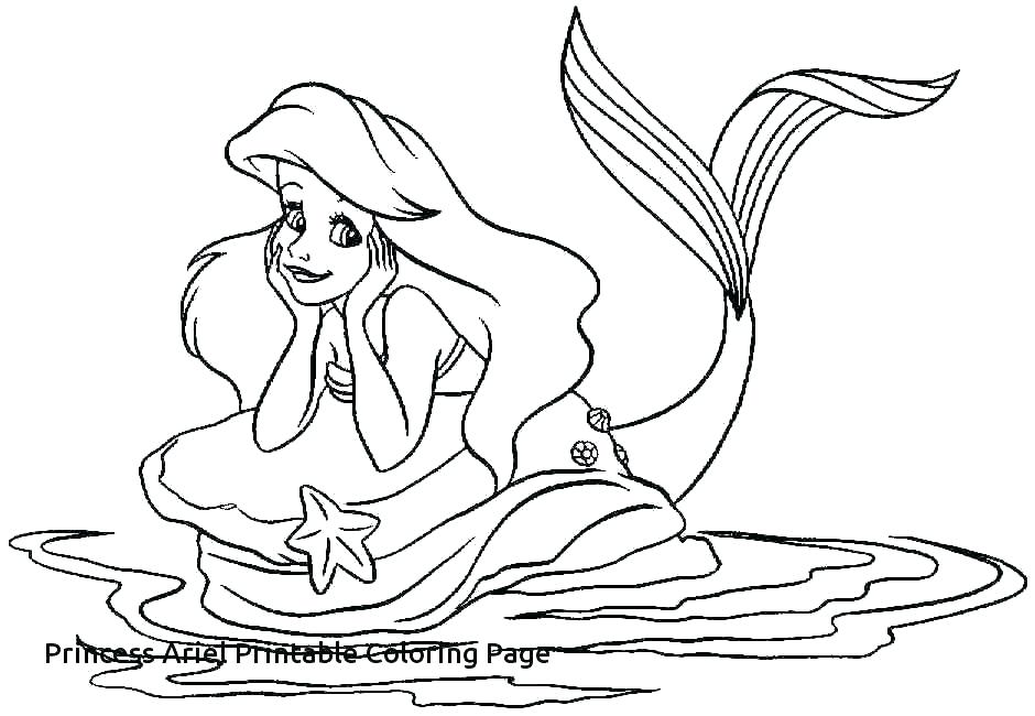 940x650 Friends And Flounder Coloring Pages Ariel And Eric Coloring Pages
