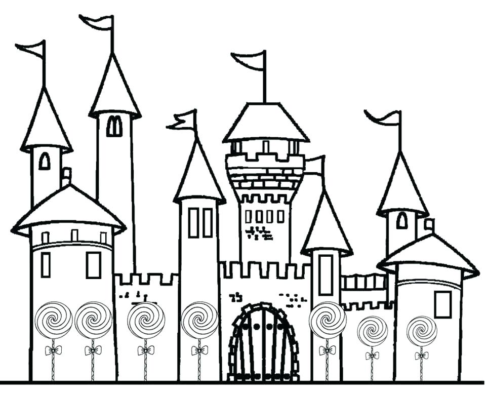 960x778 Disney Castle Coloring Page Castle Coloring Pages Castle Coloring
