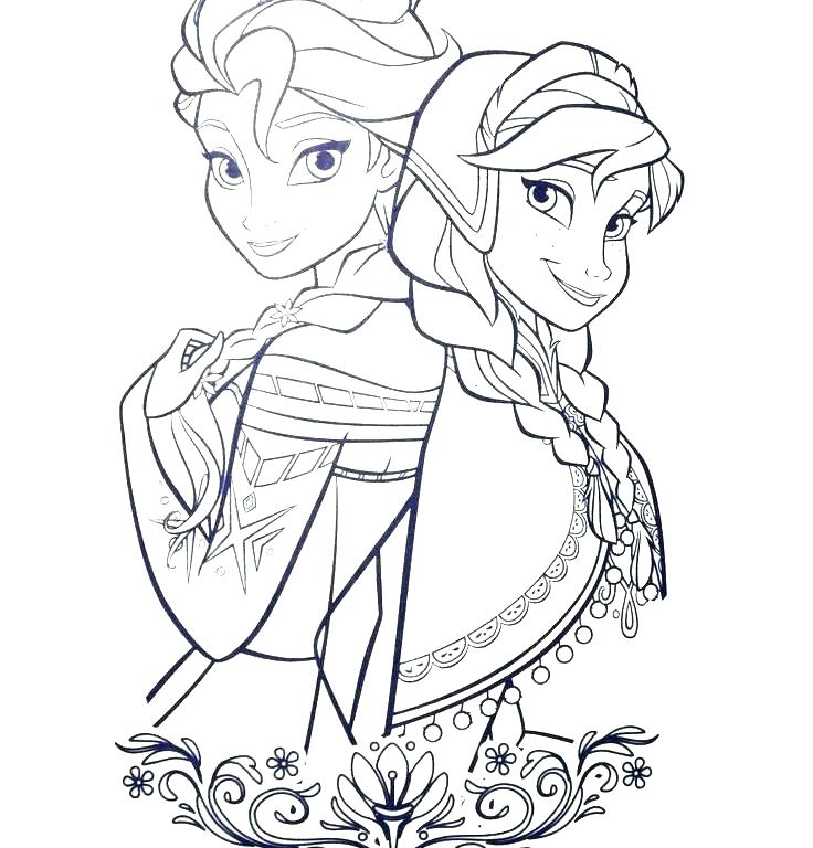 736x768 Disney Princesses Coloring Page Coloring Pages Princess Coloring