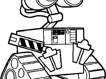 440x330 Wall E Coloring Page Coloring Pages Wall E Coloring Wall E