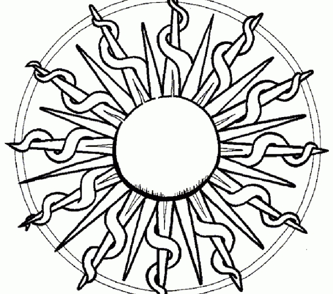 678x600 Print Mandala Coloring Pages Easy Printable Mandala Coloring Pages