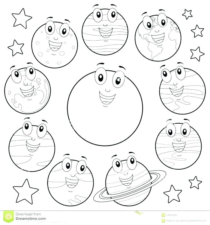 700x748 Solar System For Coloring Eclipse Coloring Pages Free Solar System