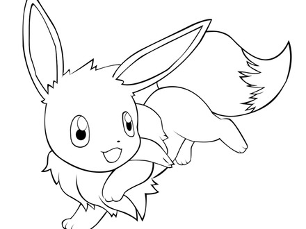 440x330 Pokemon Coloring Pages Eevee 45 Cute Pokemon Coloring Pages Cute
