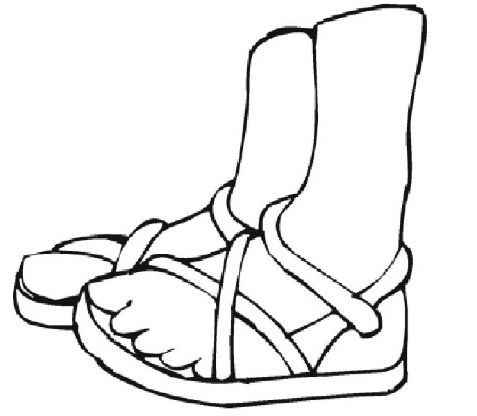 687x598 Coloring Pages Of Feet Coloring Pages