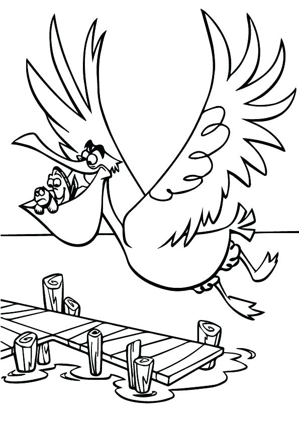 595x842 Finding Nemo Coloring Page Cliptext.co