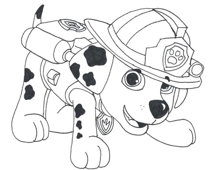 728x582 Fire Dog Coloring Pages Dalmatian Fire Dog Coloring Pages Animal