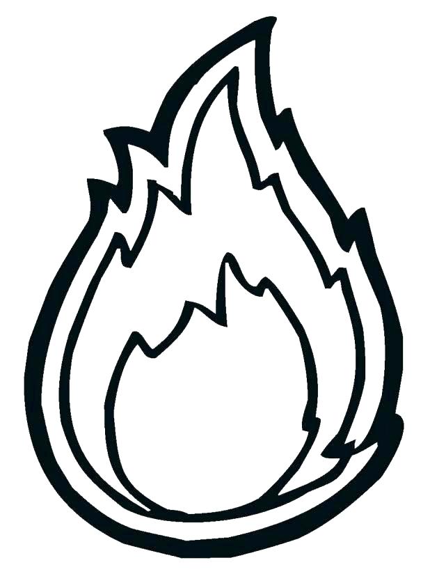 618x824 Coloring Pages Fire