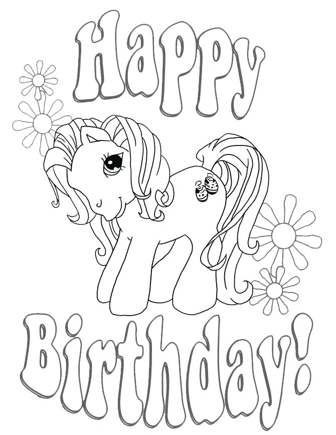 670x867 Birthday Coloring Page Free Happy Birthday Coloring Page Happy