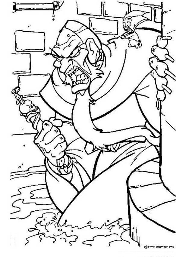 607x850 Nasty Rasputin Coloring Pages