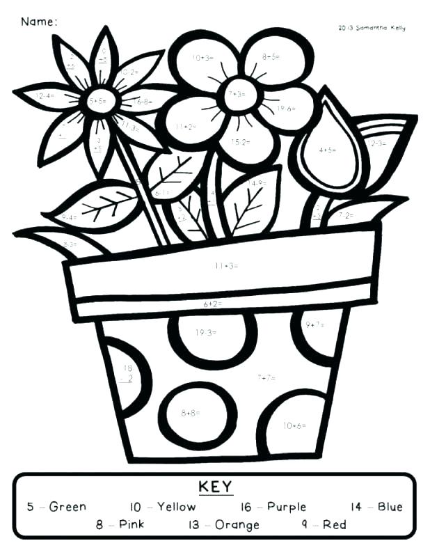 618x800 First Grade Coloring Pages Free Math Coloring Sheets For First